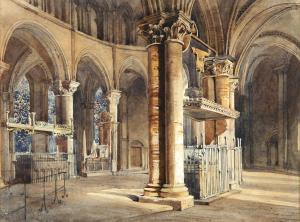 BOYCE George Price 1826-1897,Black Prince's Tomb, Canterbury,Ewbank Auctions GB 2023-03-23