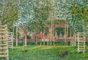 BOYCE George Price 1826-1897,The Orchard at Mapledurham House,1860,Woolley & Wallis GB 2023-03-08