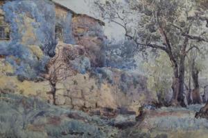 BOYD Arthur Merric 1862-1940,Landscape with ruin,1893,Reeman Dansie GB 2021-04-27