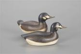 BOYD George 1873-1941,Rare Miniature Ruddy Duck Pair,1935,Copley US 2022-07-15