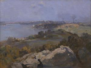 BOYD Theodore Penleigh 1890-1923,Sydney Harbour,1922,Leonard Joel AU 2023-06-27
