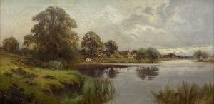 BOYDELL Creswick 1889-1916,'Luddington on the Avon' Warwickshire,David Duggleby Limited 2023-12-08