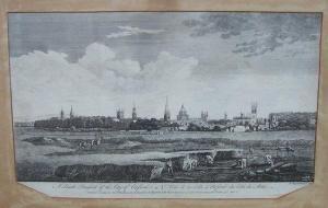 BOYDELL John,A South Prospect of the City of Oxford,1784,Simon Chorley Art & Antiques 2010-12-16