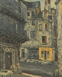 BOYER Andre 1909-1981,Rue de Chinon.,1955,Daguerre FR 2022-04-03