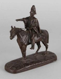 BOYER Emile,figure marshal on horseback,1903,Twents Veilinghuis NL 2016-10-14