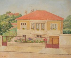 BOYER Emile 1877-1948,Le 38 rue de Strasbourg à Maison Alfort,Cornette de Saint Cyr FR 2022-03-24