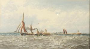 BOYER W.G.N,The Outer Harbour at Shields & The Inner Harbour at Shields,1905,David Lay GB 2018-07-26