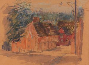 BOYLE Alicia 1908-1997,LADYS STREET, LAVENHAM,Ross's Auctioneers and values IE 2024-04-17