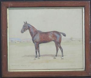 BOYLE C,an equestrian study,1926,Peter Francis GB 2017-12-06