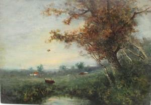 BOYLE George A 1842-1930,Cattle in a meadow by a pool,Reeman Dansie GB 2022-08-09