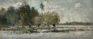 BOYLE George A 1842-1930,Trees on the Lakeside,David Duggleby Limited GB 2023-09-30