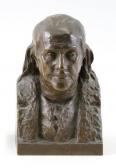 BOYLE John J 1852-1917,Bust of Benjamin Franklin,Eldred's US 2021-11-18