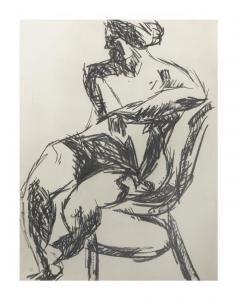 BOYLE Keith 1930,Untitled, Nude,Hindman US 2014-06-06