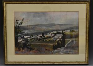 BOYLEY Jocelyn 1932,Pennine Village,Bamfords Auctioneers and Valuers GB 2018-08-15