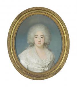 BOZE Joseph 1745-1826,Portrait of Marie-Joséphine-Louise de Savoie,Christie's GB 2012-03-16