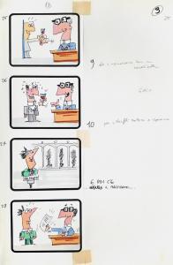 BOZZETTO BRUNO 1938,Story board,1988,Pandolfini IT 2024-04-24