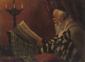 Brückner E,Studying the Torah,1901,Christie's GB 2008-07-10