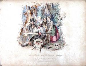 BRÜCKNER Gottlob Heinrich 1823,Country people from the Saxon Mou,Bellmans Fine Art Auctioneers 2018-09-11