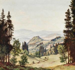 BRÜGGEMANN Erich 1928,"Gebirgslandschaft",Palais Dorotheum AT 2013-05-15