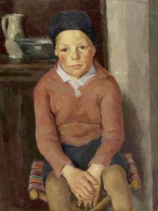 BRÜGGER Fanny 1886-1970,Bildnis eines jungen Mädchens,Fischer CH 2009-11-11