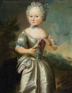 Brünniche Andreas 1704-1769,Portrait of Anne Marie Fabritius Tengnagel,Bruun Rasmussen DK 2021-04-19