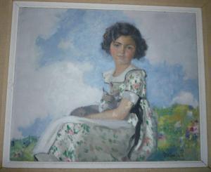 BRAïTOU SALA Albert 1885-1972,Jeune fille assise.,Boisgirard - Antonini FR 2012-12-12