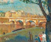 BRAïTOU SALA Albert 1885-1972,Peintre sur les quais de la Seine,AuctionArt - Rémy Le Fur & Associés 2023-12-12