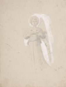 BRABAZON Hercules 1821-1906,Angel (taken from the Uffizi Florence),Dreweatt-Neate GB 2011-12-14