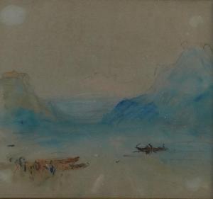 BRABAZON Hercules 1821-1906,Lake scene,Bellmans Fine Art Auctioneers GB 2024-01-15