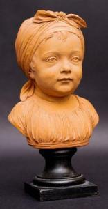 BRACHARD Alexandre 1775-1830,Buste de jeune fille,1798,Marambat-Camper FR 2021-07-08