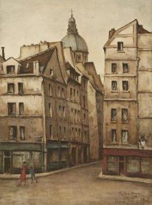 BRACHET Gustave,Rue des jardins Saint Paul,1930,Ader FR 2012-12-01