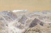 BRACHT Eugen Felix Prosper 1842-1921,Glacier en Suisse,De Vuyst BE 2012-10-27