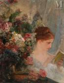 BRACQUEMOND Marie 1841-1916,Femme lisant,1730,Millon & Associés FR 2023-11-21