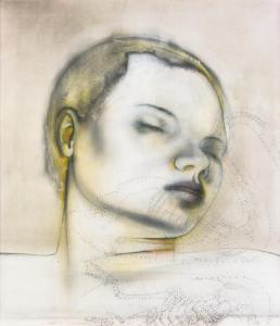 BRADBEER Godwin 1950,Sleeping Portrait,2004,Mossgreen AU 2017-03-07