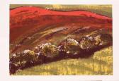 BRADFORD Howard 1919-2008,Crimson Hills #3,Clars Auction Gallery US 2008-12-06