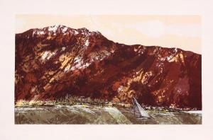 BRADFORD Howard 1919-2008,Mountain's Edge #1,Clars Auction Gallery US 2008-12-06