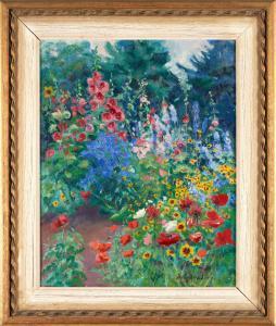 BRADLEY Ann Cary 1884-1956,Garden Path,Skinner US 2023-12-21