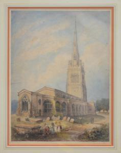 BRADLEY Edward 1824-1867,St Peter's Church,Gilding's GB 2021-08-17