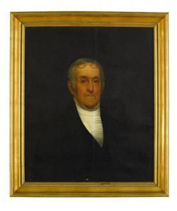 BRADLEY FLAGG Jared 1820-1899,portrait of griffin stedman (1770-1846),1972,Freeman US 2019-02-13