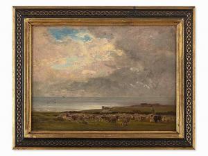 BRADLEY HARVEY C,Coastal View with Sheep,Auctionata DE 2016-05-30