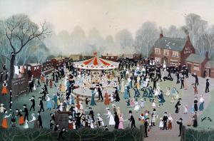 BRADLEY Helen Layfield 1900-1979,The Fair at Daisy Nook,Bonhams GB 2012-10-09