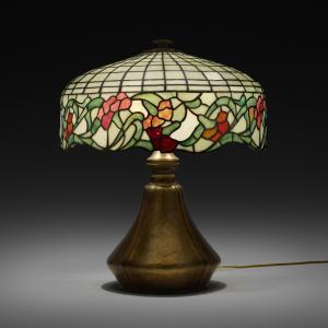 BRADLEY # HUBBARD,Table lamp base,1918,Toomey & Co. Auctioneers US 2023-03-02