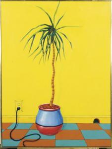 BRADLEY Jones 1944-1989,A potted tree and a mousehole,1975,Christie's GB 2010-01-12