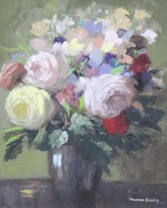 BRADLEY Thomas 1899-1993,A Still life of Flowers,Halls GB 2022-11-09