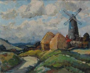 BRADSHAW Constance H 1872-1961,On the South Downs,David Duggleby Limited GB 2017-06-23