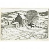 BRADSHAW George A 1880-1968,"Above the Village",1880,Rago Arts and Auction Center US 2013-01-12