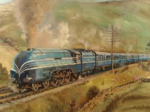 BRADSHAW P,The Coronation 6220 LMS Locomotive in countryside,1978,Golding Young & Co. GB 2009-05-06