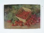 BRADSTREET Josephine Wyman 1859-1920,Strawberries,Gray's Auctioneers US 2009-12-13