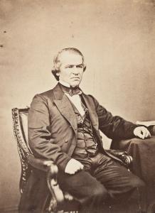 BRADY Mathew B 1823-1896,Portrait of President Andrew Johnson,1865,Swann Galleries US 2023-04-27