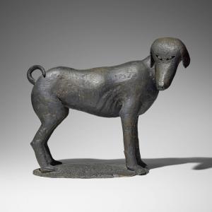 BRADY Robert David 1946,Black Dog,Los Angeles Modern Auctions US 2025-04-10